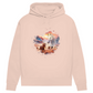 Liebe zu Pferden - Bio-Hoodie für Damen