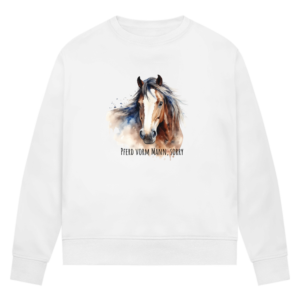 Pferd - Bio-Sweatshirt für Damen