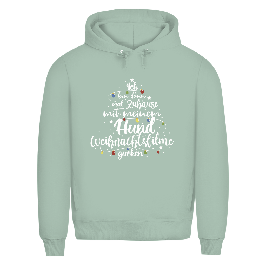 Weihnachtsfilme - Bio-Hoodie für Herren