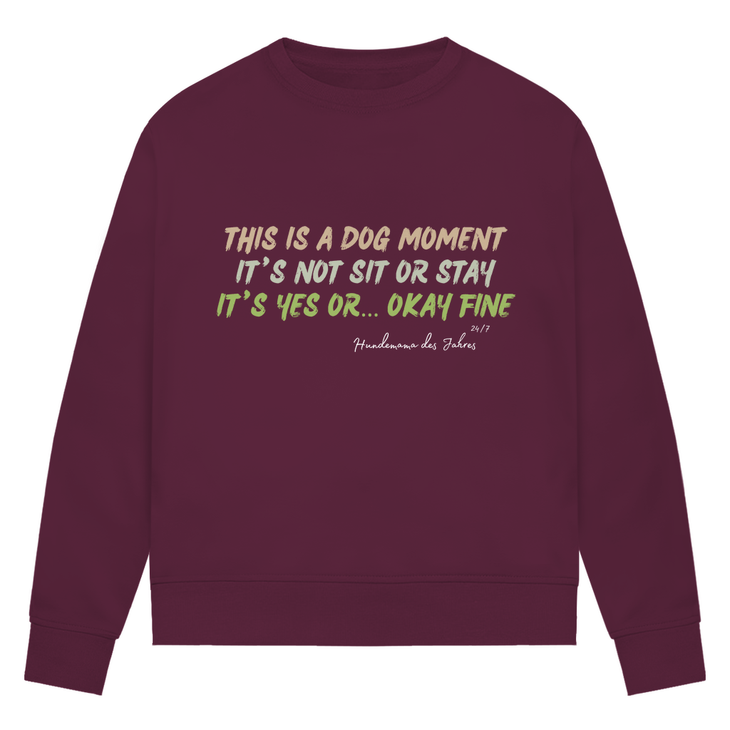 Hundemama des Jahres - Bio-Sweatshirt für Damen
