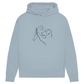 Wahre Liebe- Bio-Hoodie für Damen