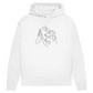 Doppeltes Glück - Bio-Hoodie für Damen