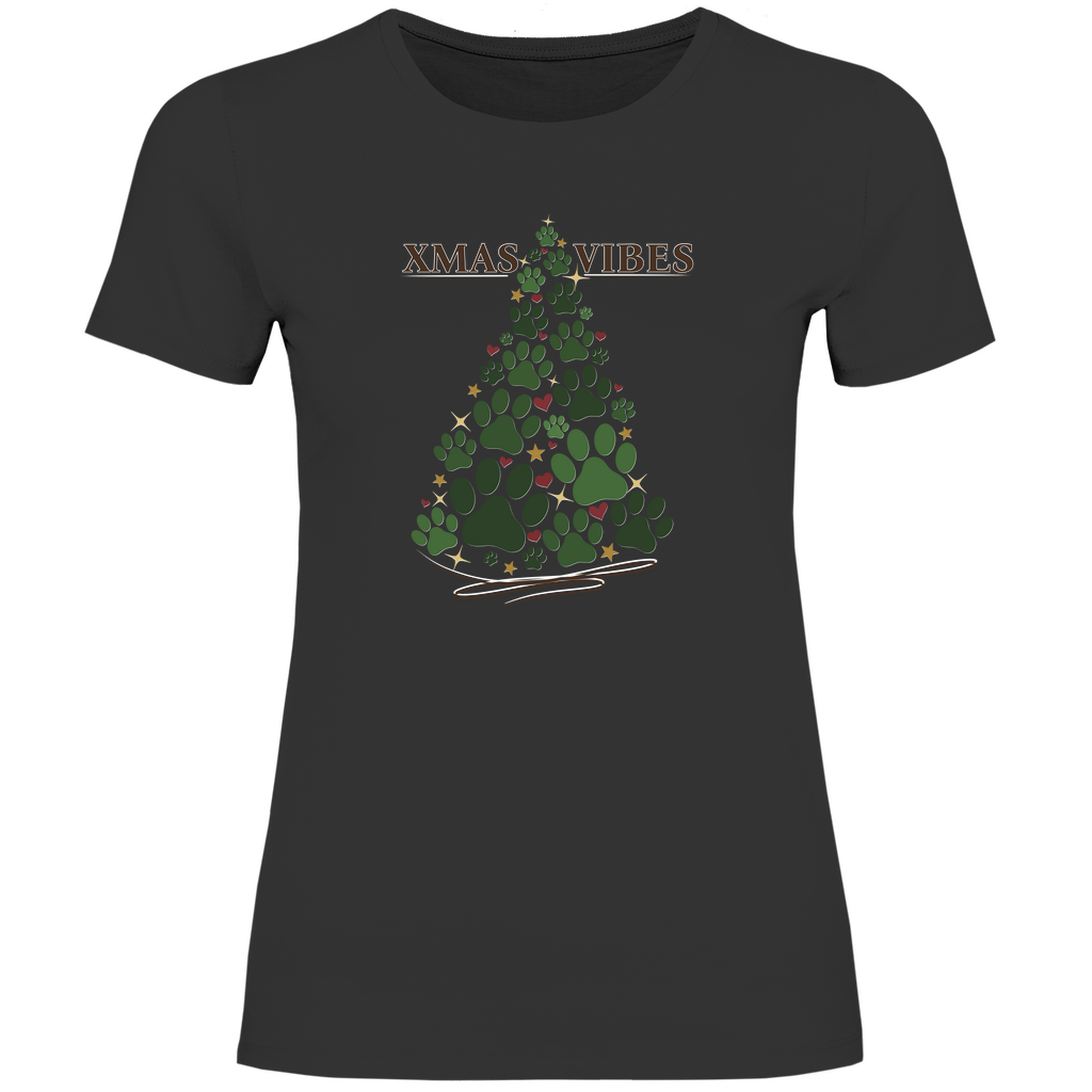 Xmas Vibes - Shirt für Damen