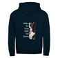 Border Collie- Zipper-Hoodie Unisex
