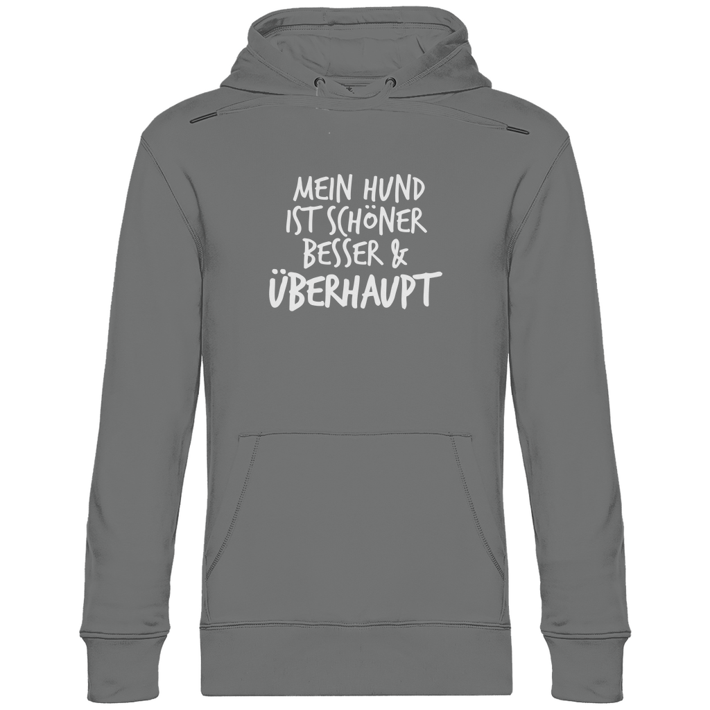 Mein Hund ist Besser - Bio-Hoodie für Herren