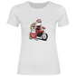 Biker Santa - T-Shirt für Damen-Weihnachten