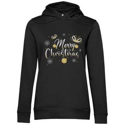 Merry Christmas - Bio-Hoodie für Damen-Weihnachten