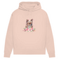 Flower Chihuahua - Bio-Hoodie für Damen