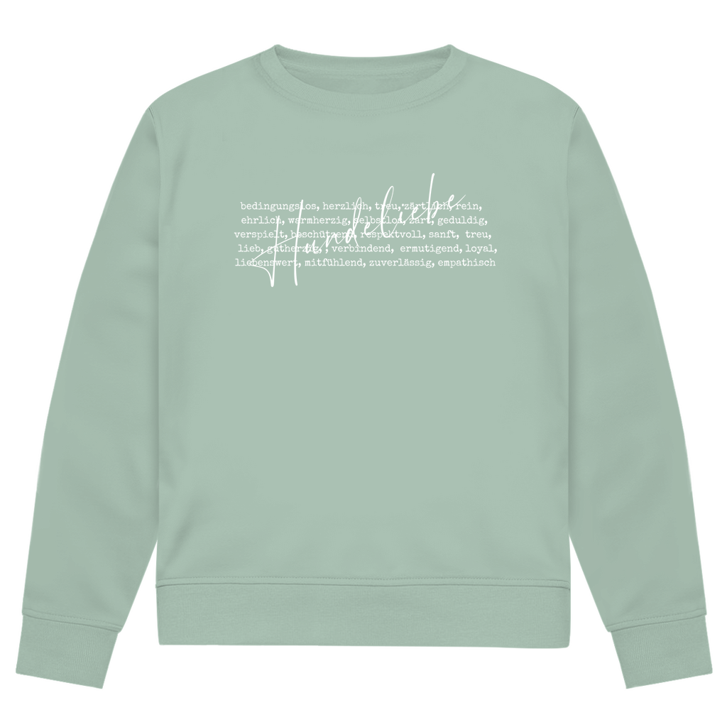 Herren Premium Bio Sweatshirt Hundeliebe