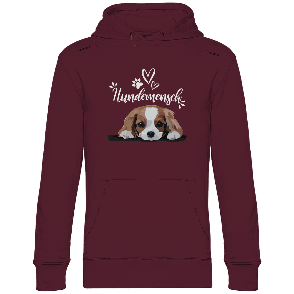 Hundemensch - Bio-Hoodie für Herren