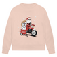 Biker Santa - Bio-Sweatshirt für Damen