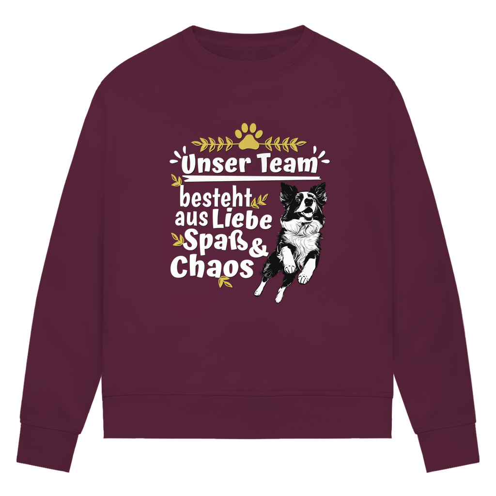 Unser Team - Bio-Sweatshirt für Damen