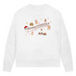 Weihnachtsmodus - Bio-Sweatshirt für Damen