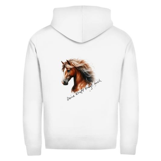 Kraft- Zipper-Hoodie Unisex