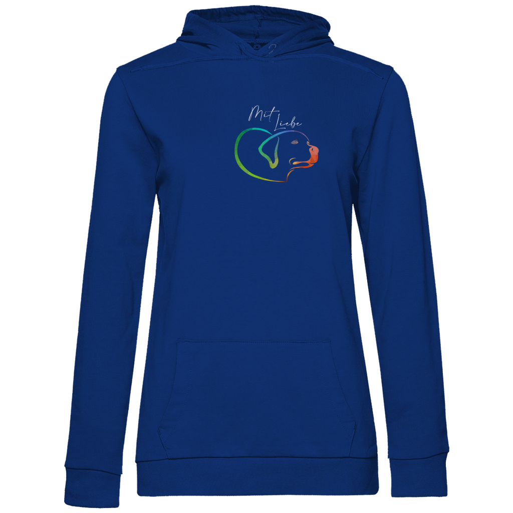 Mit Liebe - Hoodie für Damen