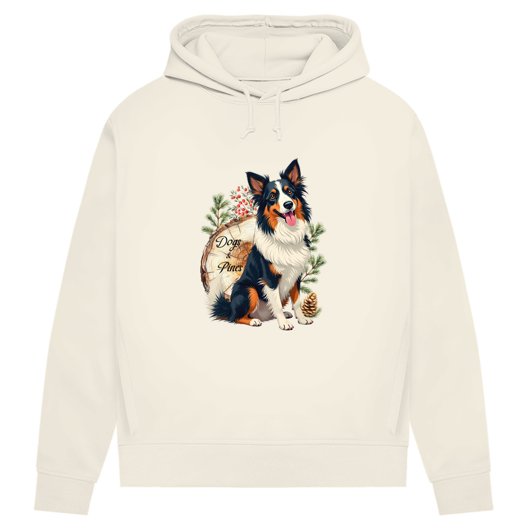 Dogs & Pines- Bio-Hoodie für Damen