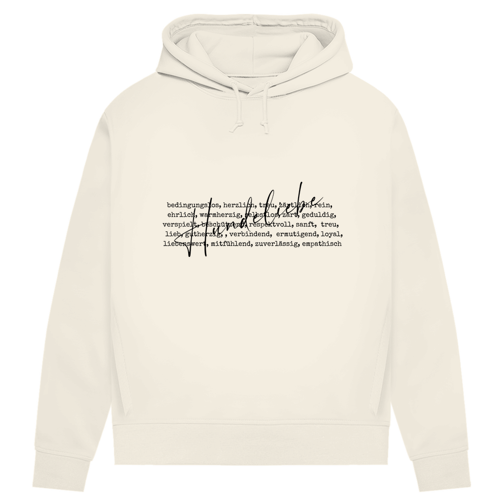 Hunde Liebe ist... - Bio-Hoodie für Damen