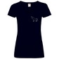 Eleganz mit Herz - V-Shirt für Damen