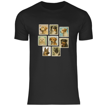 Briefmarken - T-Shirt für Herren