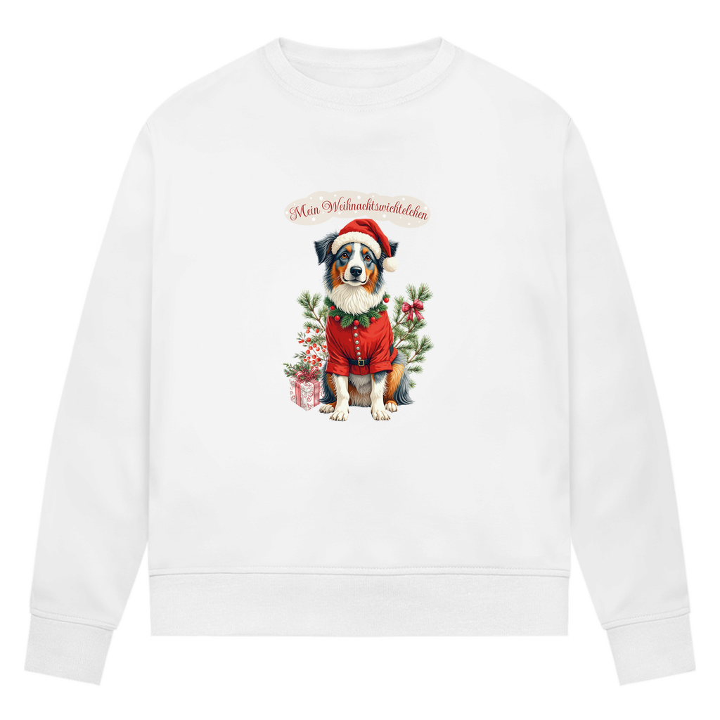 Weihnachtswichteln - Bio-Sweatshirt für Damen