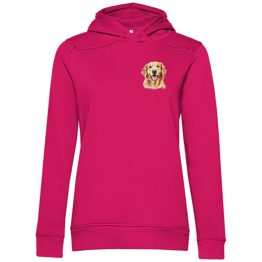 Damen Premium Bio Hoodie T-Shirt mit deinem Lieblingshund