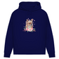 Flower Chihuahua - Bio-Hoodie für Damen