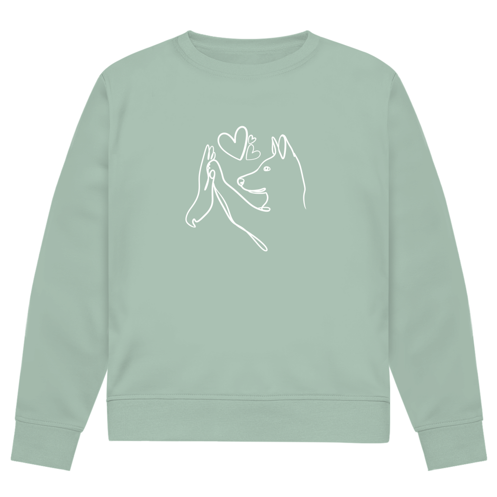 Wahre Liebe Stehohren - Bio-Sweatshirt für Herren