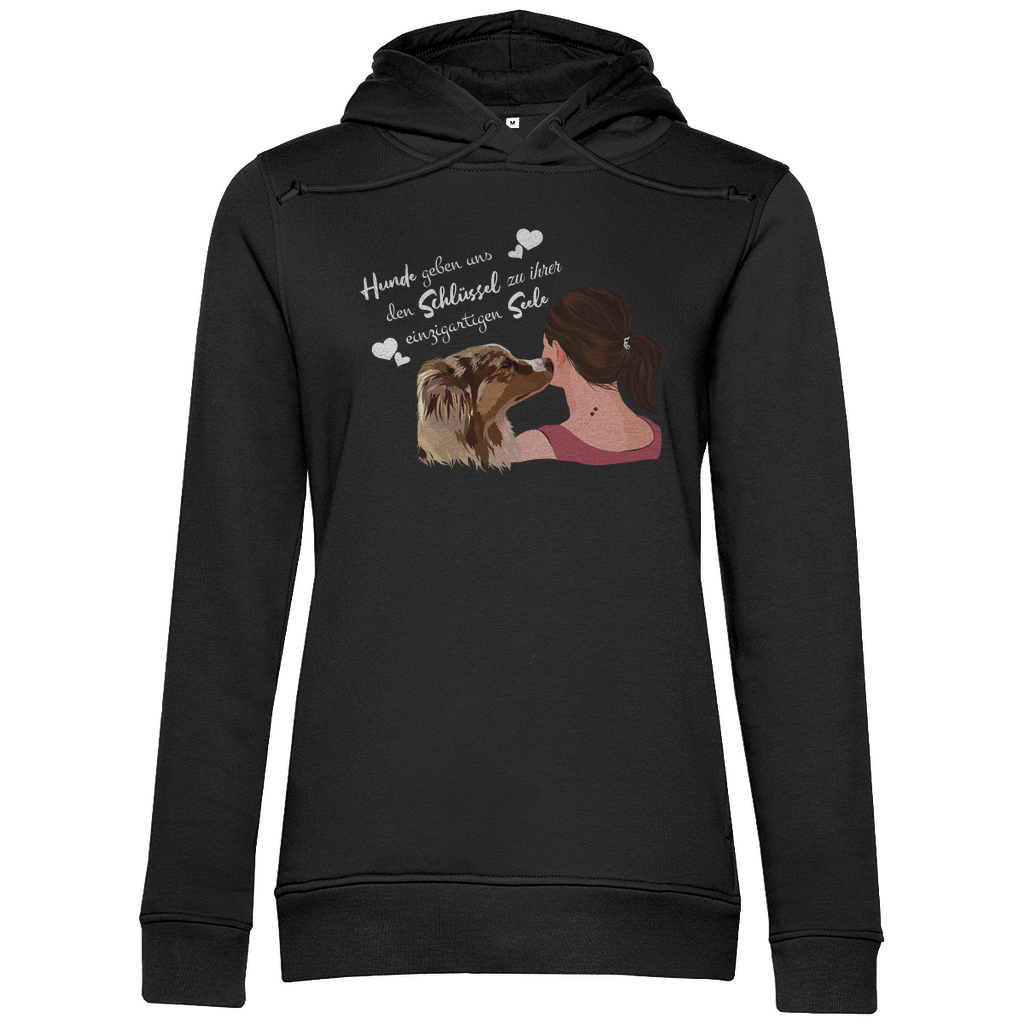 Schlüssel Zur Seele - Bio-Hoodie für Damen