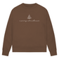 Weihnachten - Bio-Sweatshirt für Damen