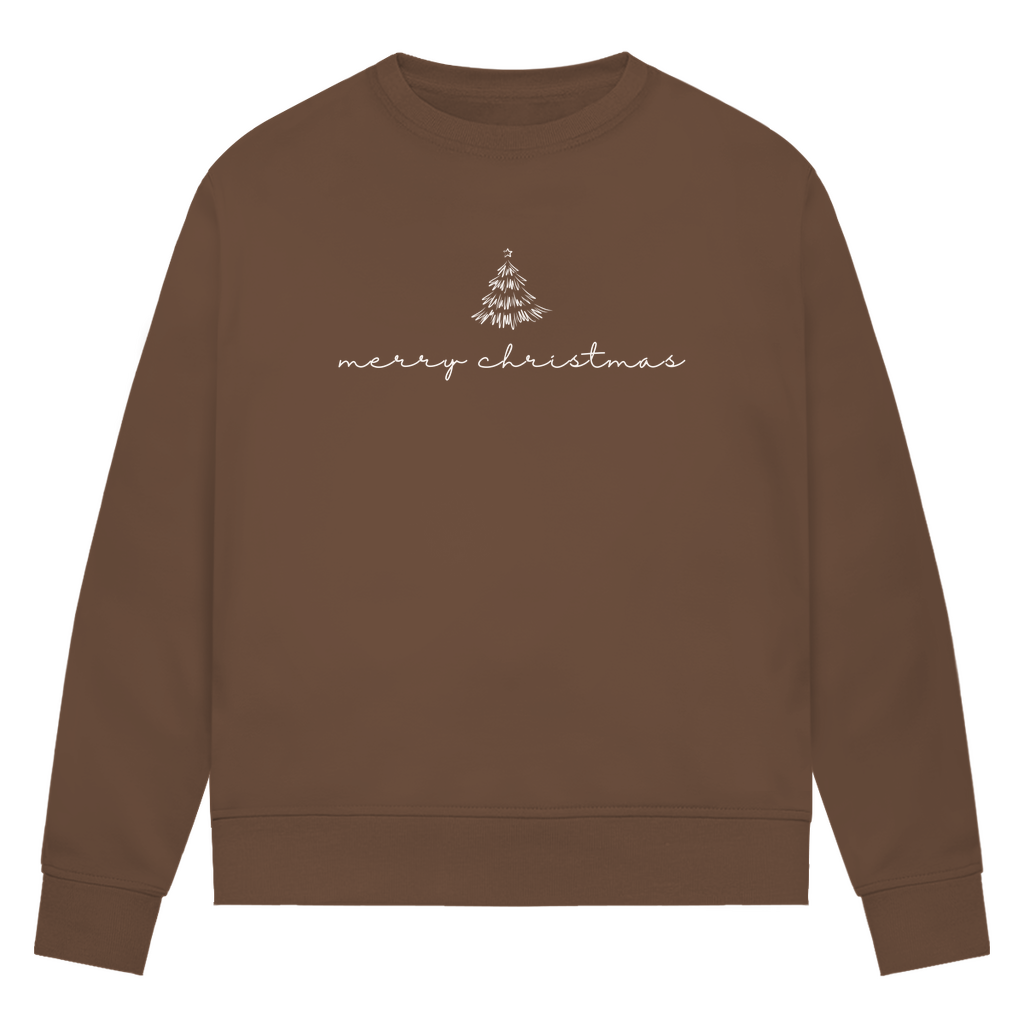 Weihnachten - Bio-Sweatshirt für Damen