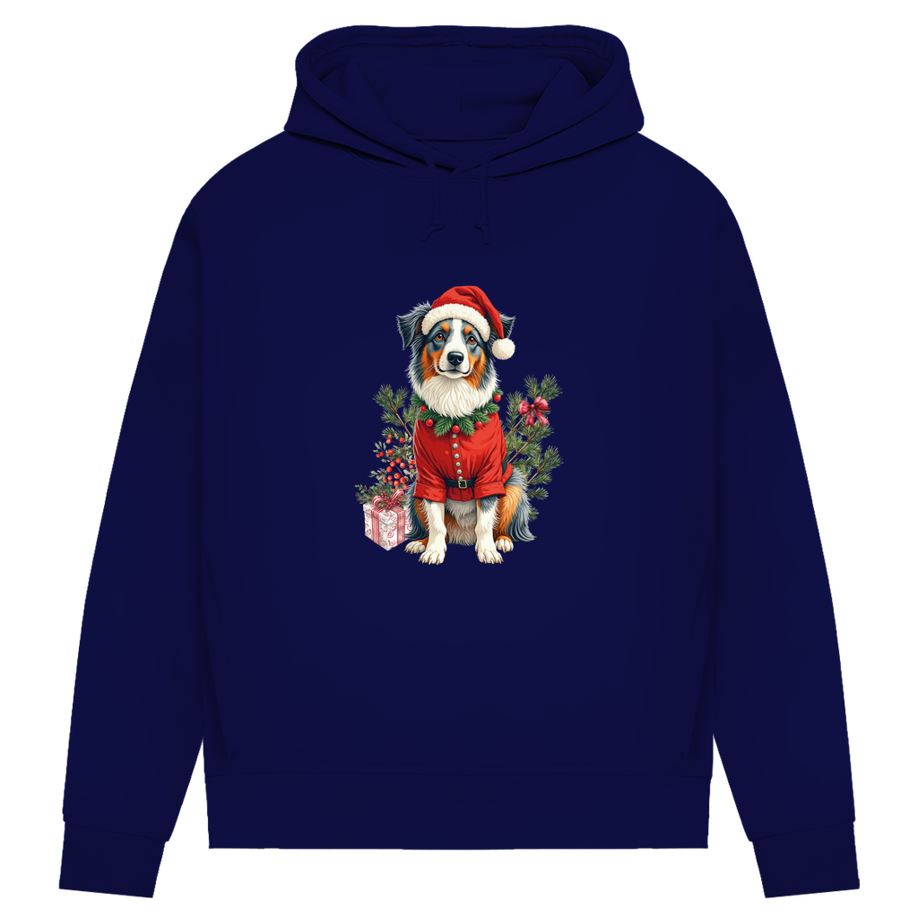 Frohe Weihnachten - Bio-Hoodie für Damen