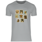 Briefmarken - T-Shirt für Herren