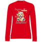 Santas Golden Assistant - Sweatshirt für Damen