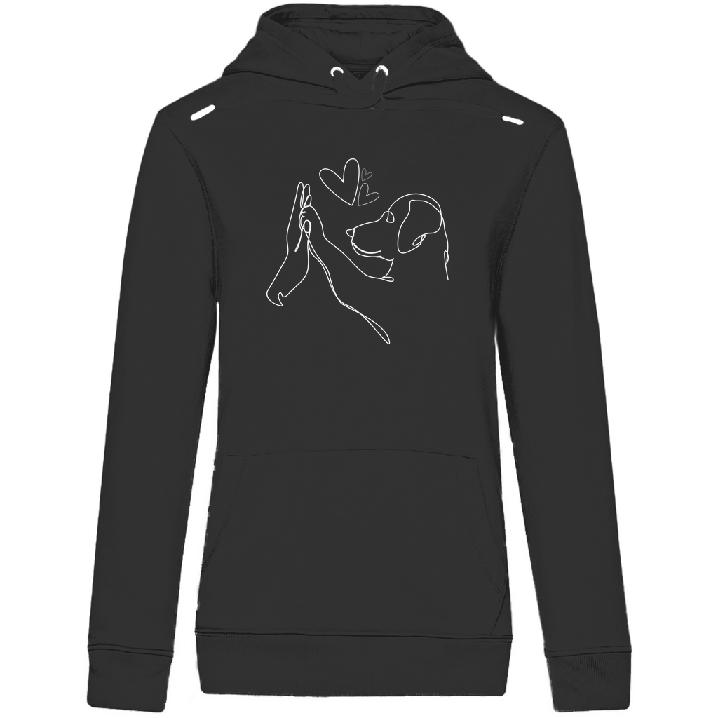 Wahre Liebe - Bio-Hoodie für Damen