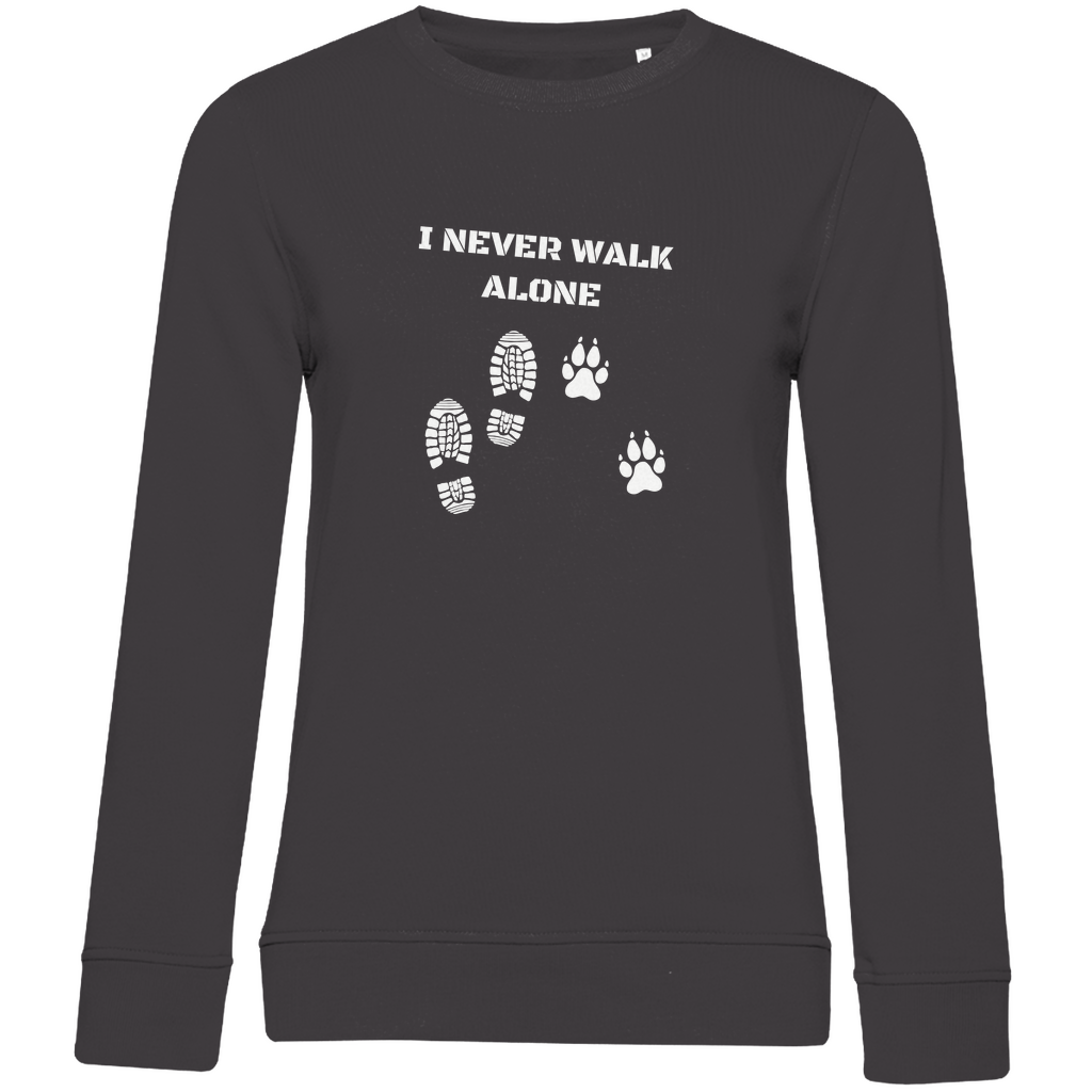 I Never Walk Alone - Bio-Sweatshirt für Damen