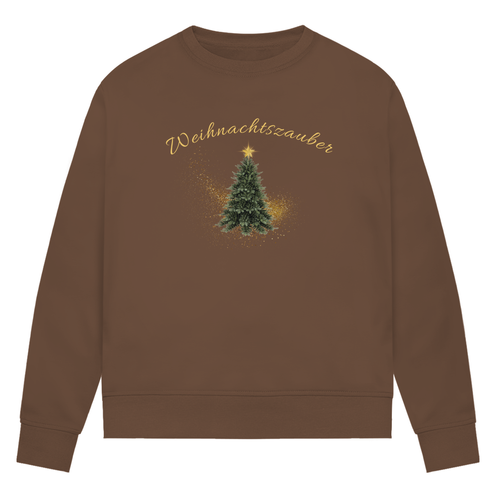 Tannenzauber - Bio-Sweatshirt für Damen