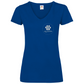 Stay Pawsitive - V-Shirt für Damen