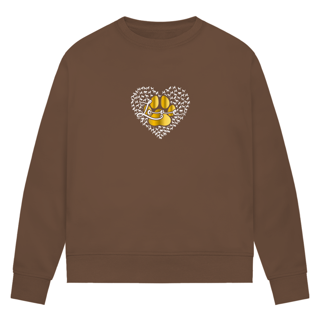 Love Dog - Bio-Sweatshirt für Damen