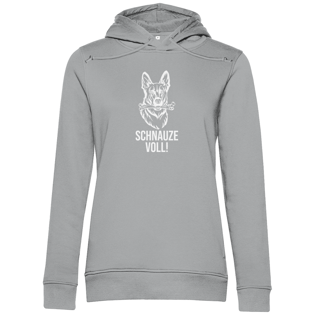 Schnauze Voll - Bio-Hoodie für Damen