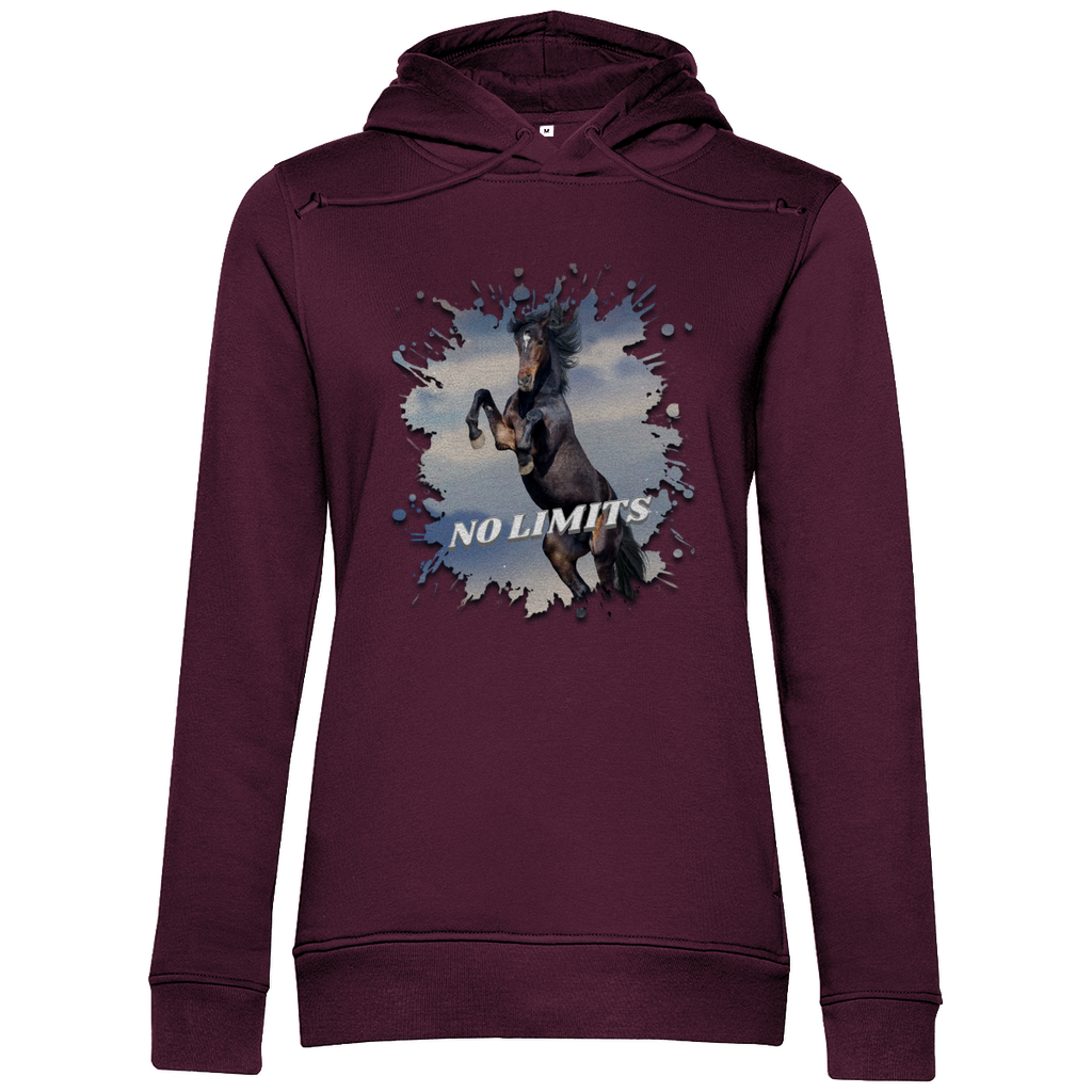 No Limits - Bio-Hoodie für Damen