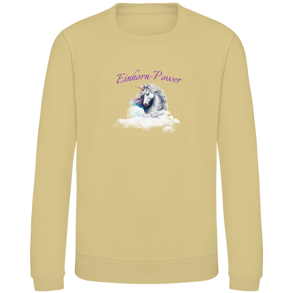 Einhorn Power - Sweatshirt für Kinder