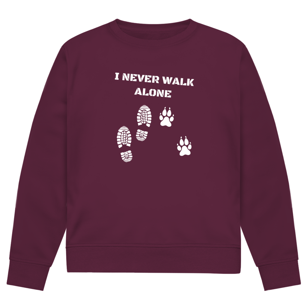 I Never Walk Alone - Bio-Sweatshirt für Herren