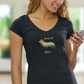 Bond With Nature - V-Shirt für Damen