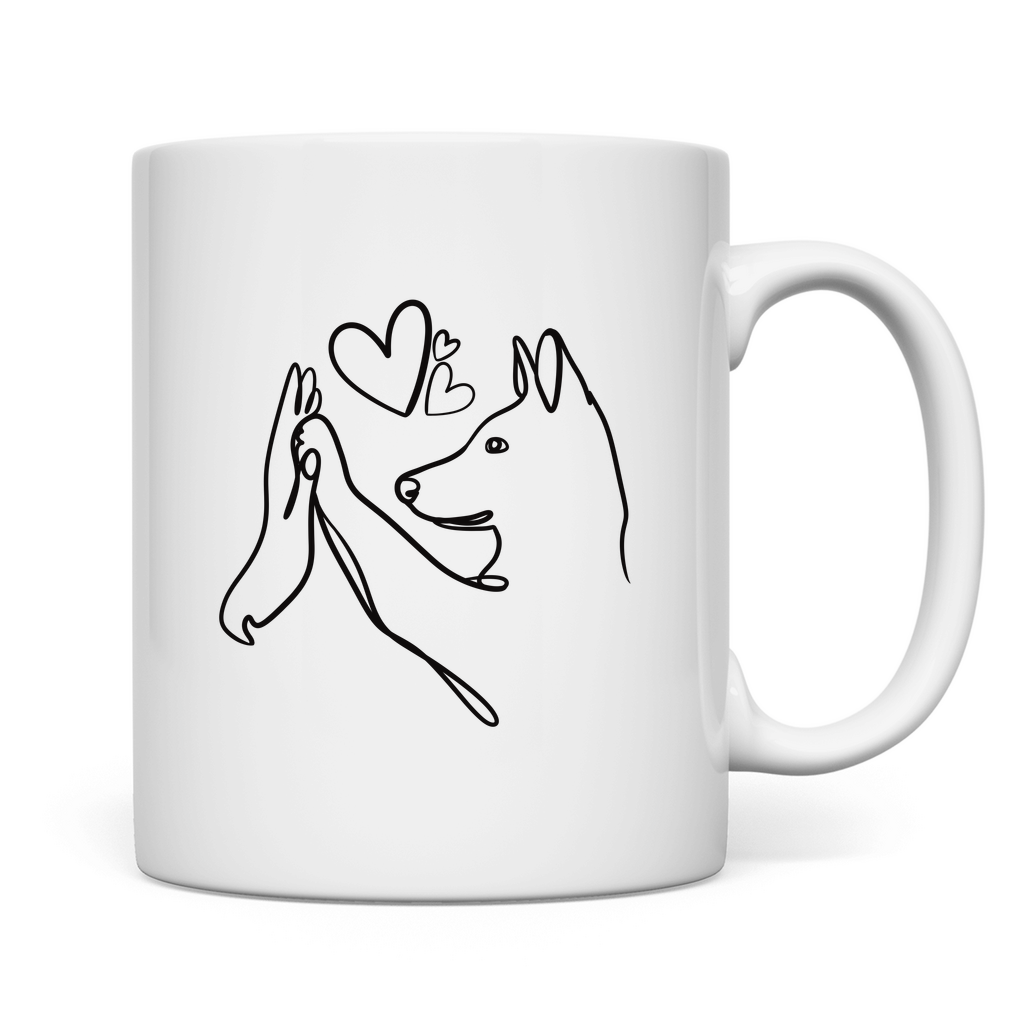 Wahre Liebe Stehohren - Tasse