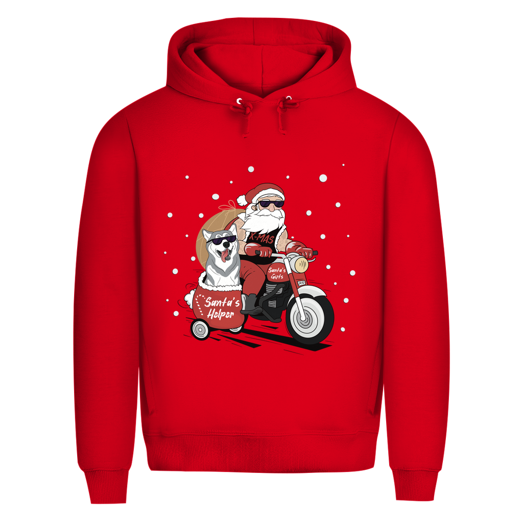 Biker Santat - Bio-Hoodie für Herren