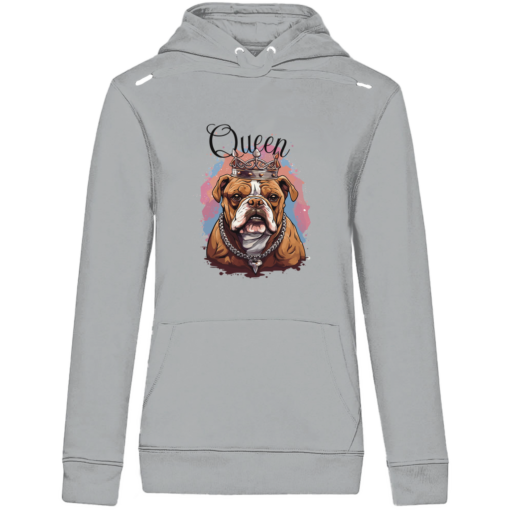 Queen - Bio-Hoodie für Damen