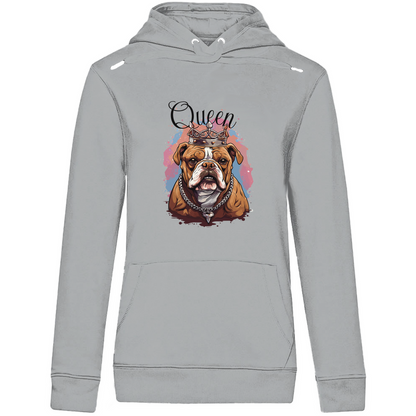 Queen - Bio-Hoodie für Damen