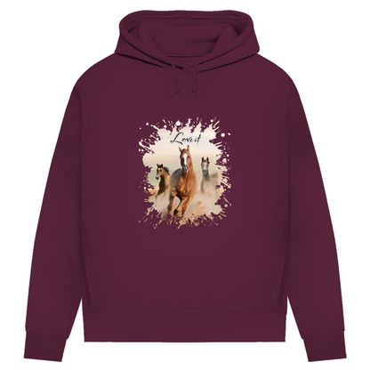 Pferdepower - Bio-Hoodie für Damen