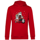 Biker Santat - Bio-Hoodie für Herren-Weihnachten