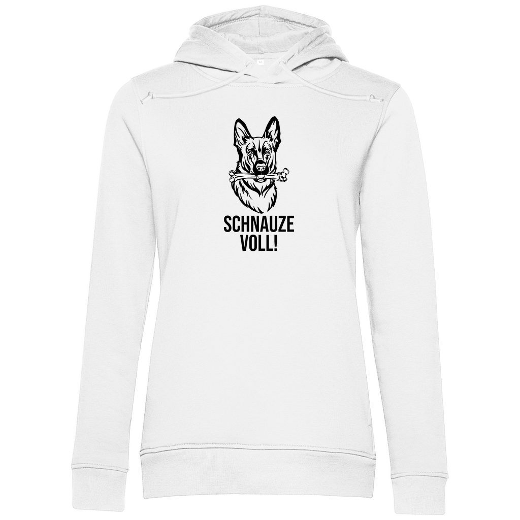 Schnauze Voll - Bio-Hoodie für Damen